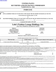 Lulu's Fashion Lounge Holdings, Inc.