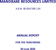 Mandrake Resources Limited