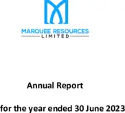 Marquee Resources Limited