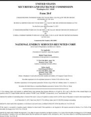 National Energy Services Reunited Corp.