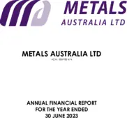 Metals Australia Limited