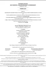 Navios Maritime Partners L.P.