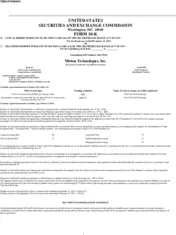 Mirion Technologies, Inc.