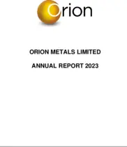 Orion Metals Limited
