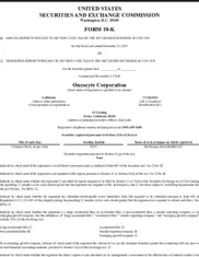 OncoCyte Corporation