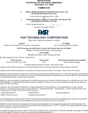 PAR Technology Corp.