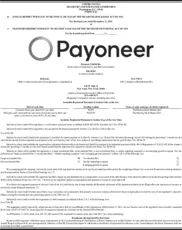 Payoneer Global Inc.