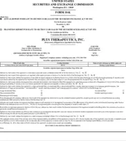 Plus Therapeutics, Inc.