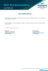 Podium Minerals Limited