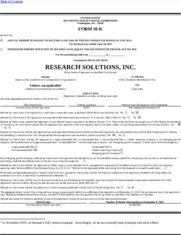 Research Solutions, Inc.