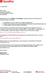 Sandfire Resources NL