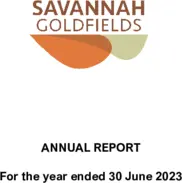 Savannah Goldfields Limited