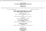 Silvercorp Metals Inc.