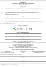 Sol-Gel Technologies Ltd.