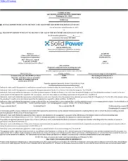 Solid Power, Inc.