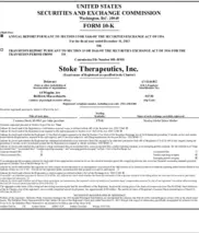 Stoke Therapeutics, Inc.