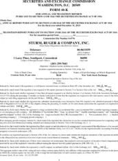 Sturm, Ruger & Company