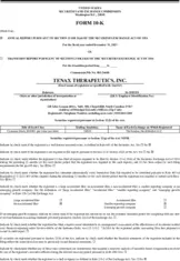 Tenax Therapeutics, Inc.