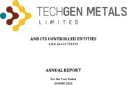 TechGen Metals Limited
