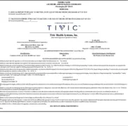 Tivic Health Systems, Inc.