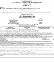 Unity Biotechnology, Inc.