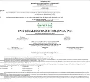 Universal Insurance Holdings, Inc.