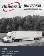 Universal Logistics Holdings, Inc.