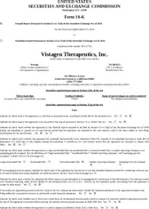 VistaGen Therapeutics, Inc.