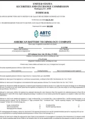 American Battery Technology Company