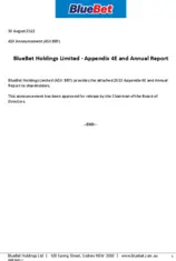 BlueBet Holdings