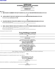 Fang Holdings Limited