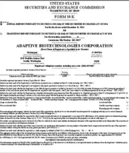 Adaptive Biotechnologies Corporation