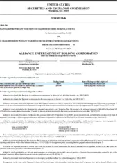 Alliance Entertainment Holding Corporation