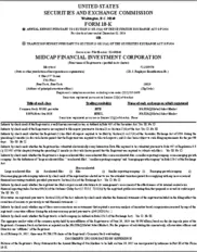 MidCap Financial Investment Corporation