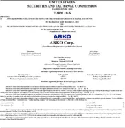 Arko Corp.