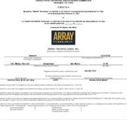 Array Technologies, Inc.