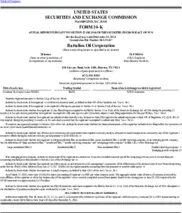 Battalion Oil Corporation