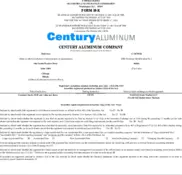Century Aluminum Company