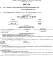 Hecla Mining Company