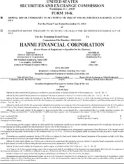Hanmi Financial Corporation