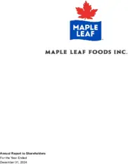 Maple Leaf Foods Inc.
