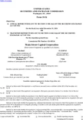 Main Street Capital Corporation