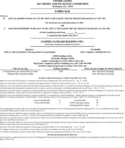 Cooper-Standard Holdings Inc