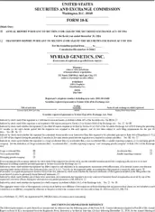 Myriad Genetics, Inc.