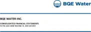 BQE Water Inc.