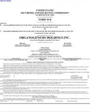 Organogenesis Holdings Inc.