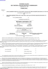 Red Rock Resorts, Inc.