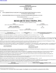 Research Solutions, Inc.