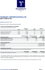 Thorney Technologies Ltd