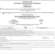MAIA Biotechnology, Inc.